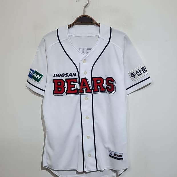 (M) 두산베어스 야구져지 반팔 임태훈 마킹 프로야구 유니폼 