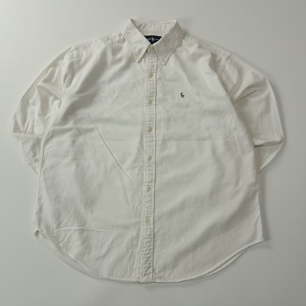 CA127 XL 폴로 90s 홍콩판 오버핏 화이트 셔츠 남방