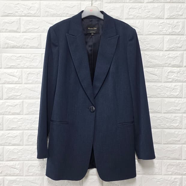 택포_ 마시모두띠 네이비 여성 자켓 M