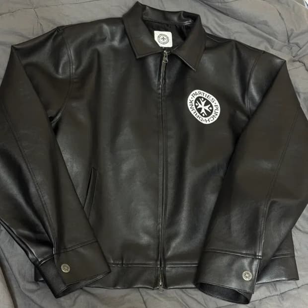 펀치드렁크파티즈 레더자켓 3사이즈