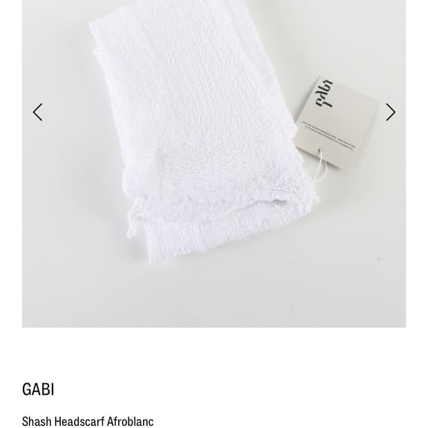Gabi fabrics shash scarf afroblanc
