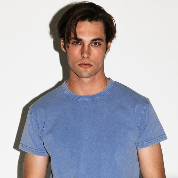 California arts 반팔 frank baby tee 블루 XL