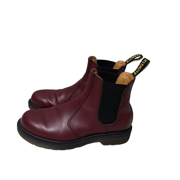 닥터마틴 체리레드 첼시 부츠