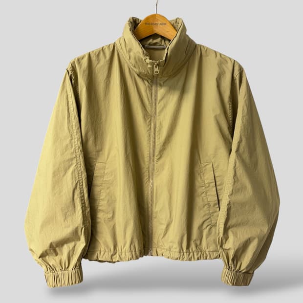 (여성L)유니클로 코튼 블루종