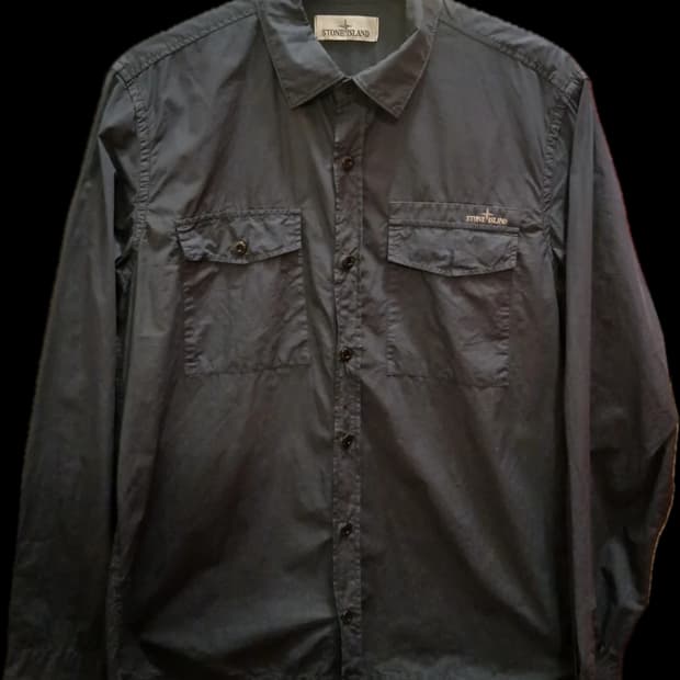 스톤아일랜드 올드이펙트 셔츠