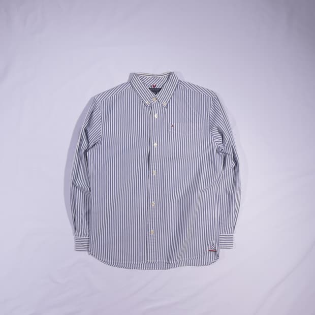 타미힐피거 스트라이프 셔츠 B21