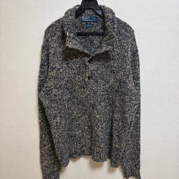 폴로 랄프로렌 카라 니트