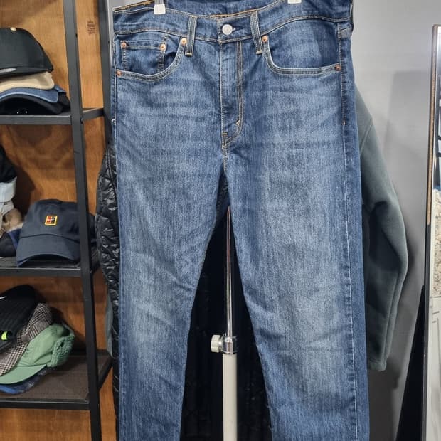 LEVI'S 502 쿨진(여름용) 남성 데님팬츠 34 이염 하자xx