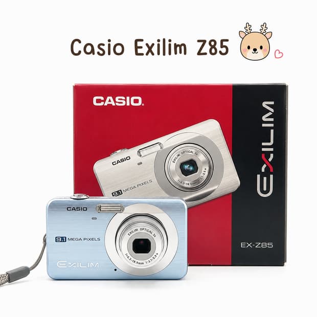 미품 풀박✨️프리지아픽📷 CASIO EXILIM Z85 블루✨
