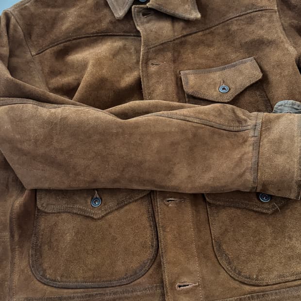 더블알엘 러프아웃 스웨이드 새상품 M