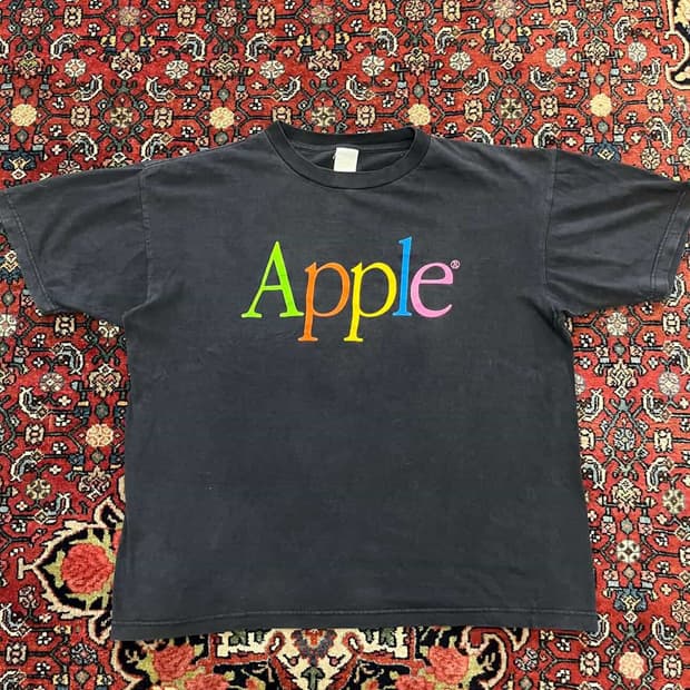 90s 빈티지 애플 티셔츠 XL사이즈