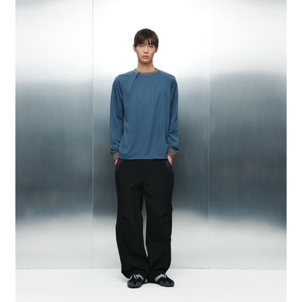 산산기어 PLACKET LONG SLEEVES 