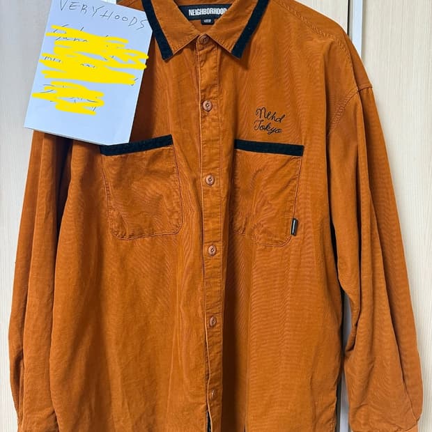 네이버후드 23AW 코듀로이 셔츠