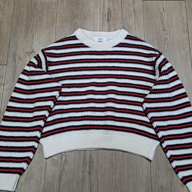 톰보이 크롭 스웨터 F