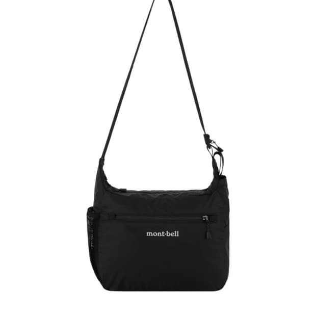 몽벨 포케터블 라이트 숄더백 스몰 블랙