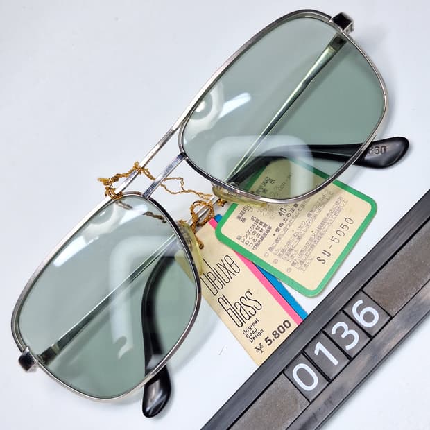 80s 일본제 빈티지 데드스톡 미사용/660 투브릿지 선글라스 더블브릿지