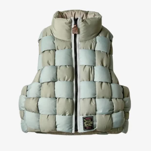 Kapital 캐피탈 립스탑 나일론 다이어트 킬 위빙 베스트 그레이