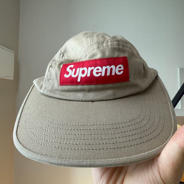 슈프림 25FW 캠프캡 1회착