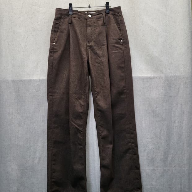 미나브 원턱 카운터 데님팬츠