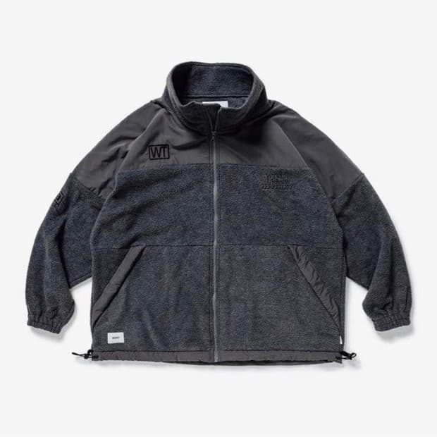 [XL] 더블탭스 포레스터 후리스 그레이 19AW