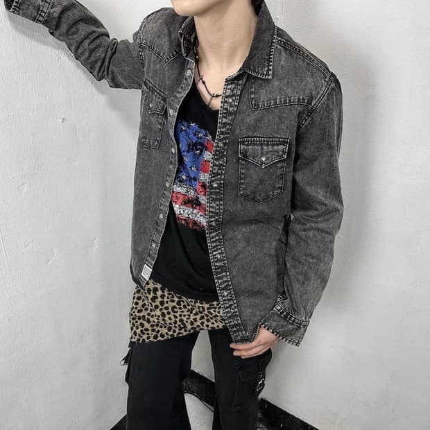 washing gray western shirts