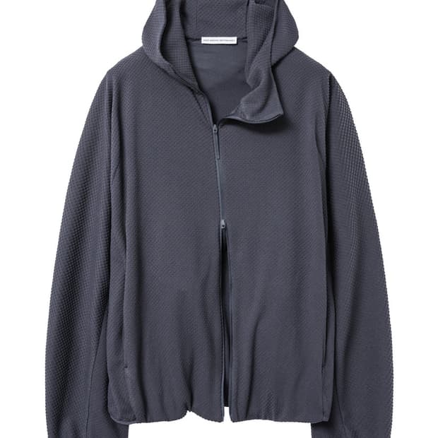 포스트아카이브팩션 플리스후디 차콜 M 교환