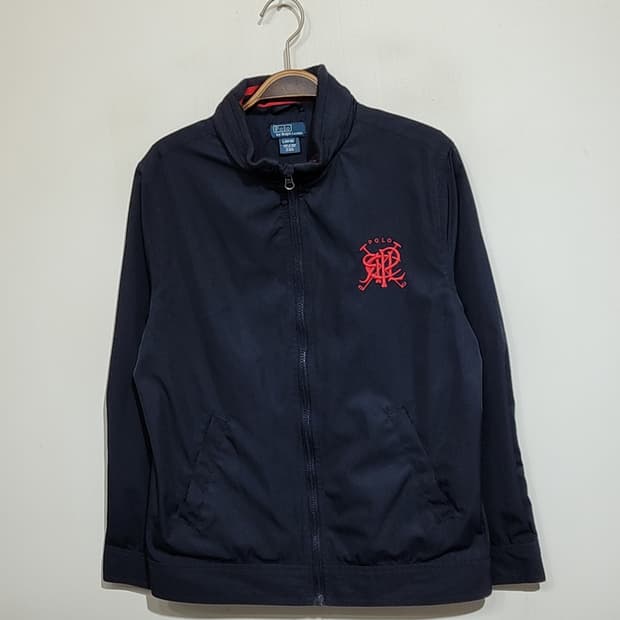 (L) 랄프로렌 폴로 점퍼 네이비 하이넥 자켓 봄점퍼 