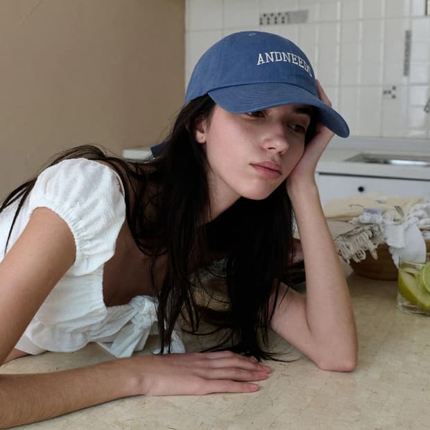 앤니즈 Tipo Logo Ball Cap (Blue)