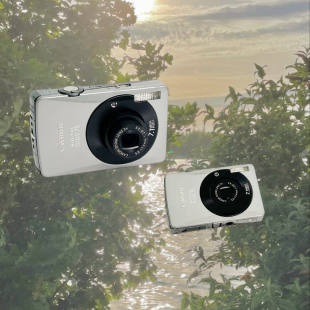 강민경디카!) 캐논 익서스 75 익시90 빈티지 디카