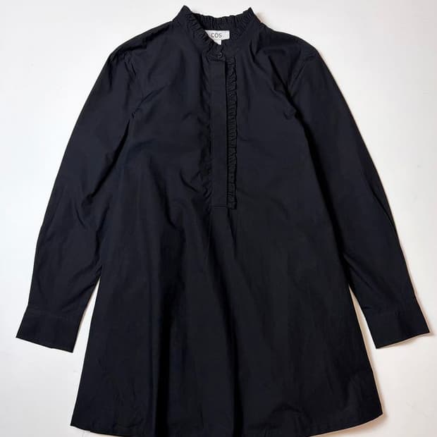 코스 러플 스윙 미니 원피스 PN9442