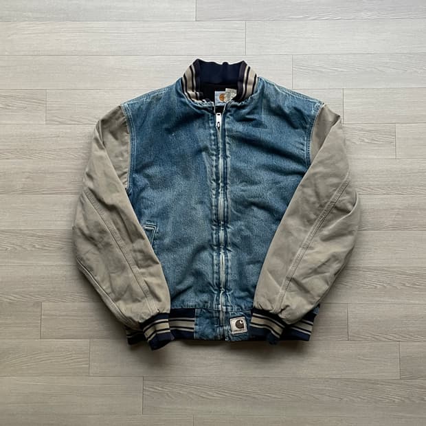 90s 칼하트 산타페 JQ0198 데님 워크 자켓