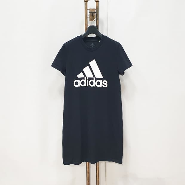 아디다스 우먼스 반팔 원피스 M
