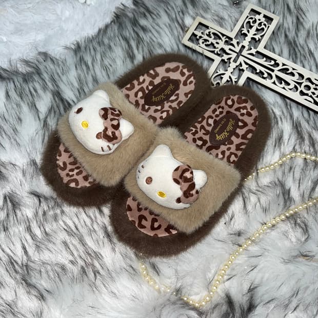 Hello kitty  헬로키티 갸루 퍼 슬리퍼