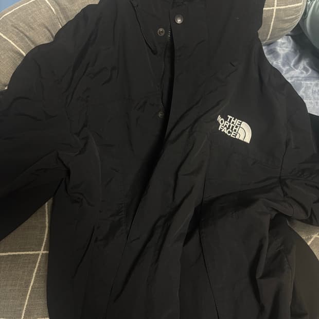 노스페이스 바람막이 L