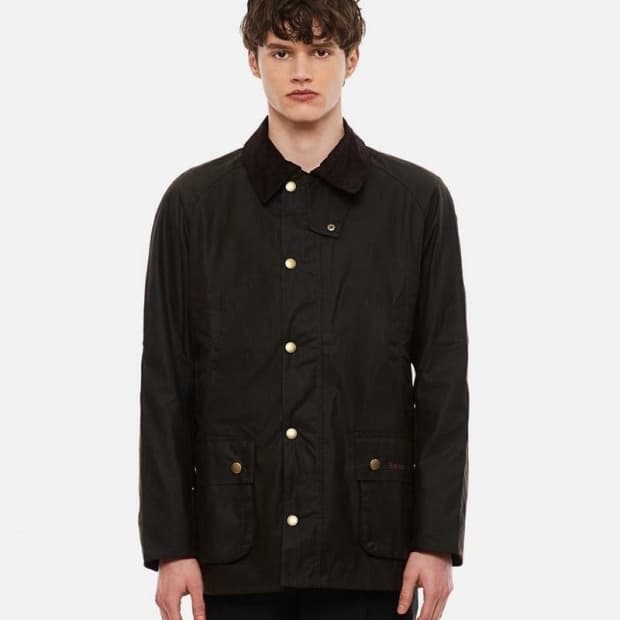 바버 애쉬비 왁스자켓 남성 M사이즈