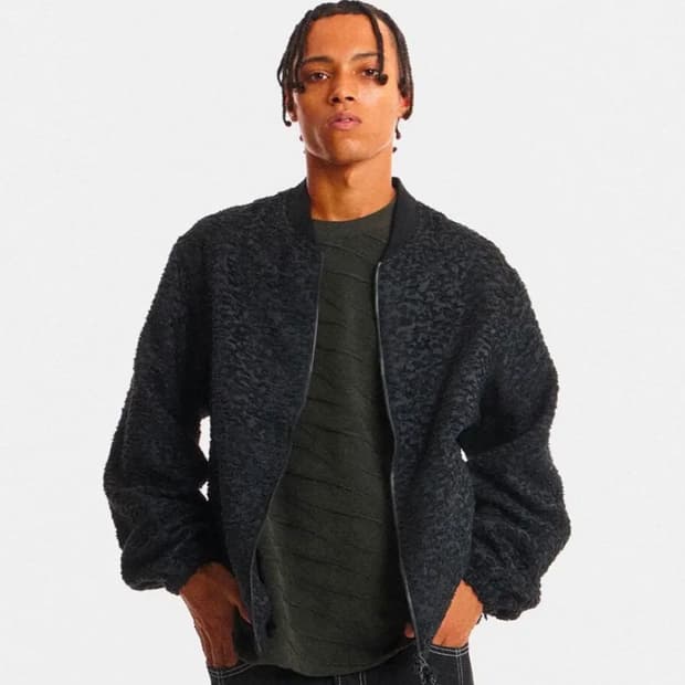 언어펙티드 플라이트 자카드 자켓