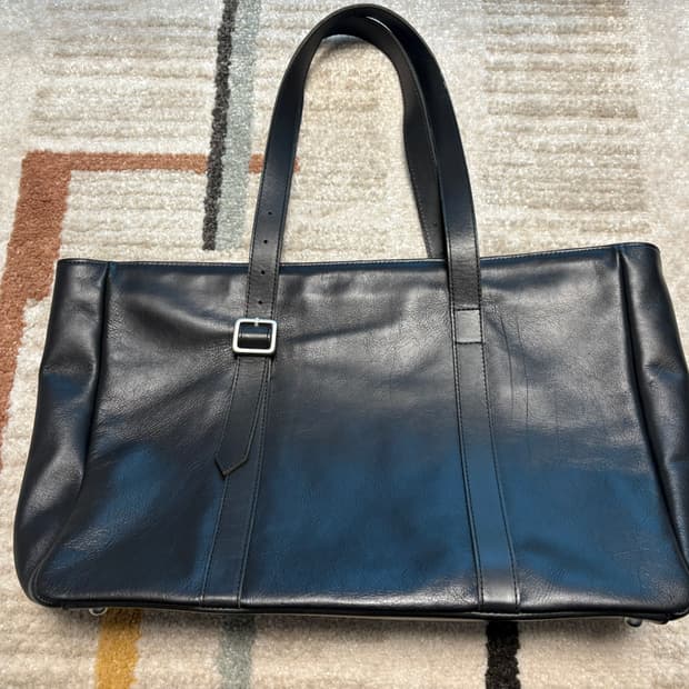 (OS) 요지 야마모토 레더 토트백 숄더백