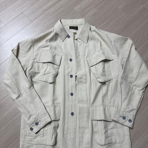 rrl 더블알엘 리미티드 에디션 면 린넨 혼방 퍼티그 자켓 M