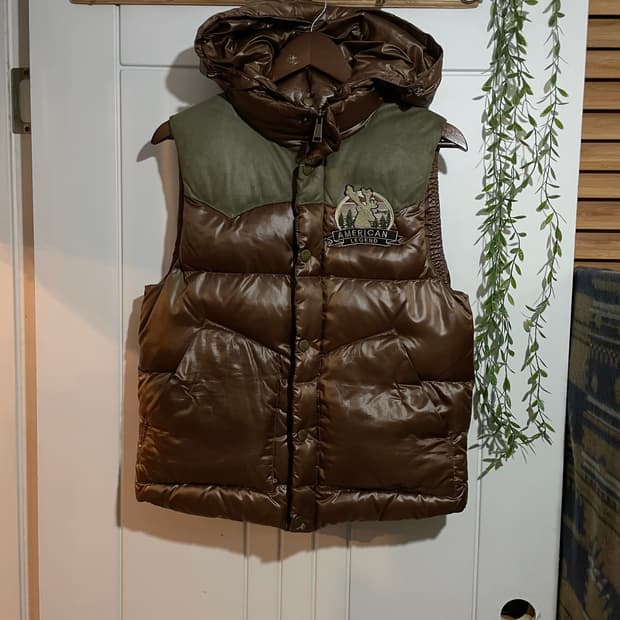 덕다운 패딩 베스트