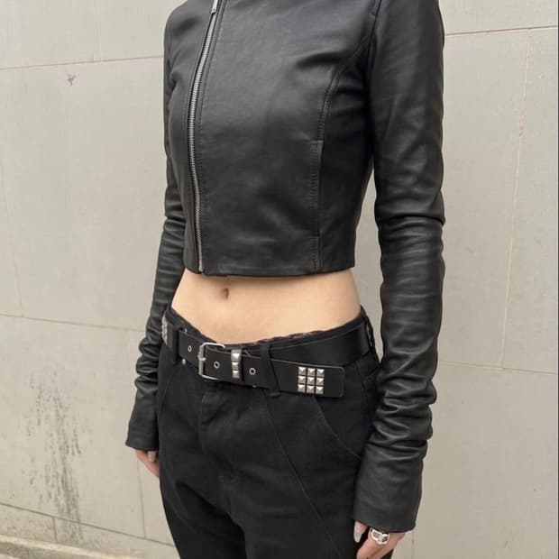 [os] 빈티지 스터드 벨트