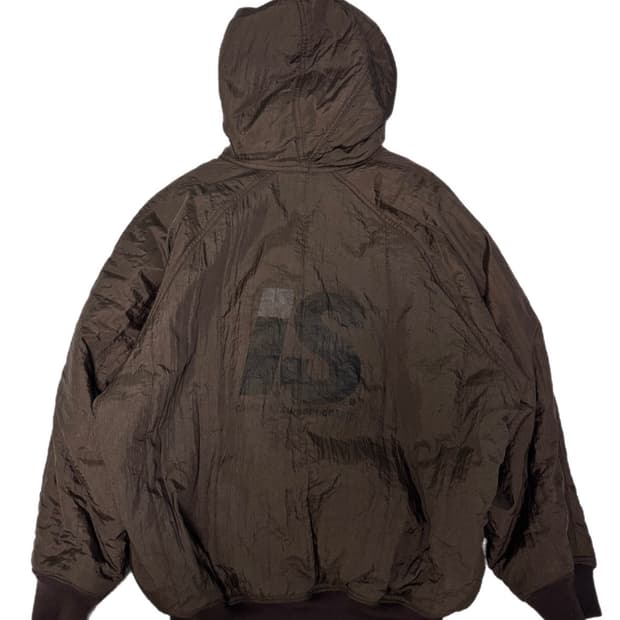 Issey miyake 80s reversible bomber