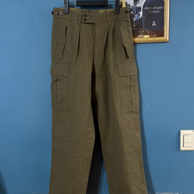 60-70‘s German Army Wool Field Cargo Pan