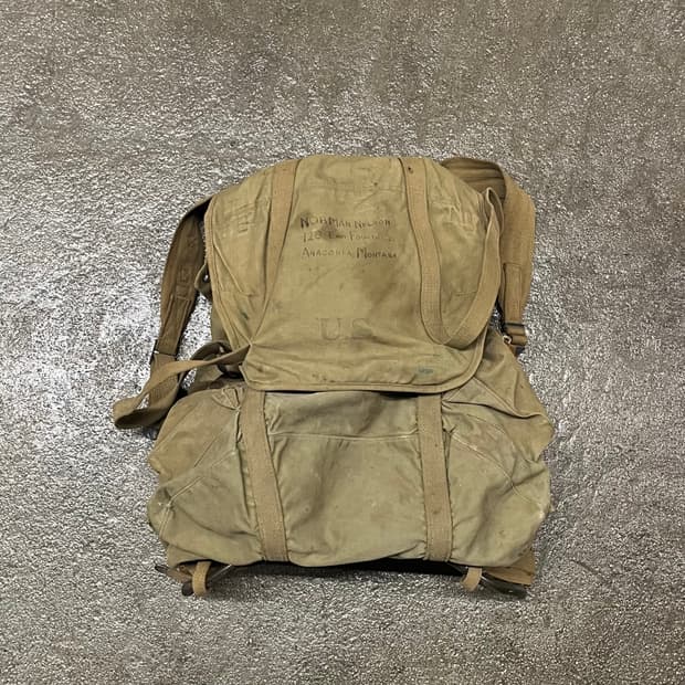 WW2 40s US 밀리터리 백팩
