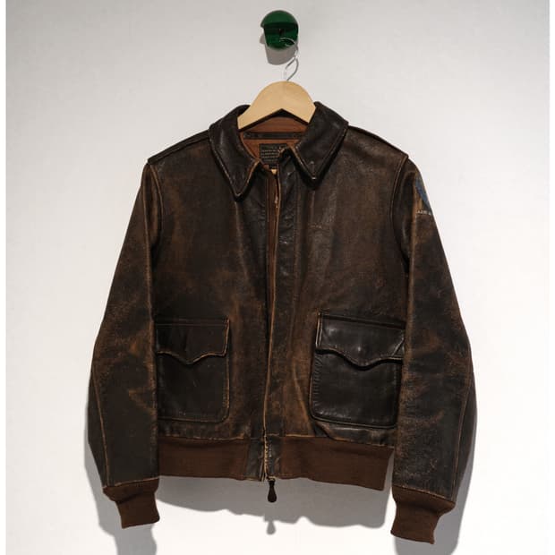 리얼맥코이 A-2 레더 자켓 36사이즈 (추천 44-55)