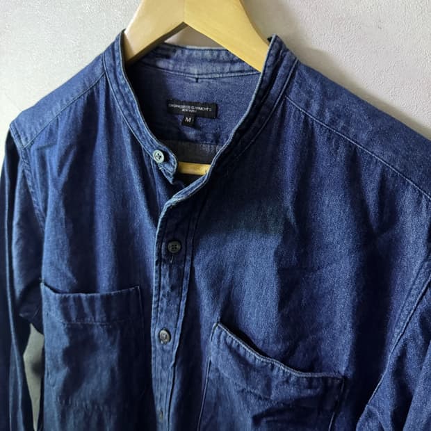 엔지니어드가먼츠 투포켓 데님 셔츠 M (남성 슬림 105)