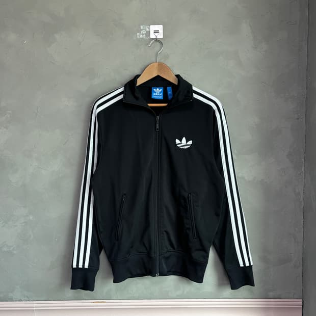 아디다스 파어이버드 져지 트랙탑 블랙