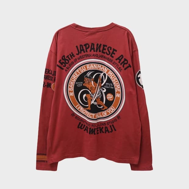 테드컴퍼니 재팬 아트 프린트 티셔츠 64203