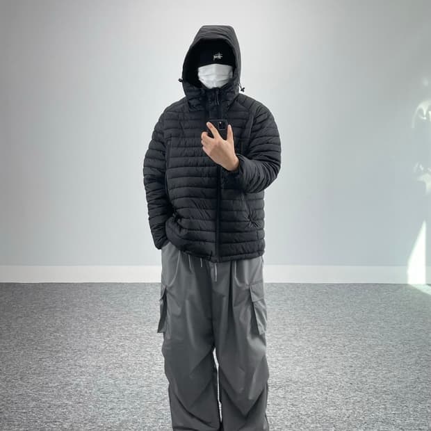 거위 충전재 경량패딩 새상품