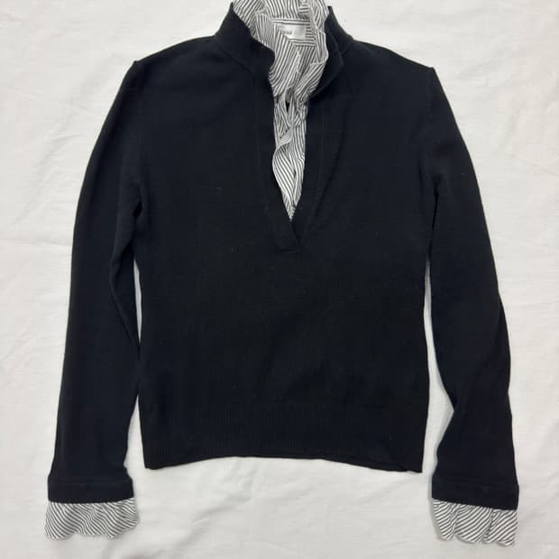 Pentacle shirt layered top