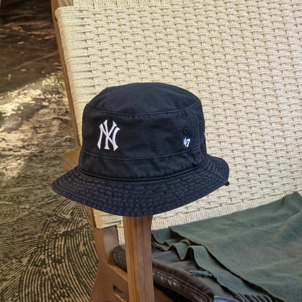 47브랜드 NY 벙거지 모자 블랙